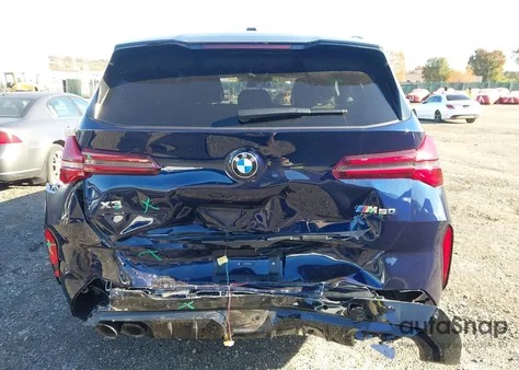 2025 BMW X3 M50 xDrive из США, поврежденный, VIN 5UX73GP07S9020134